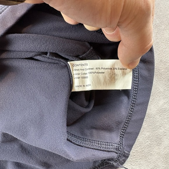 Greyson Tate Pullover Mens Medium Blue Purple 1/4 Zip Performance Golf Mock Neck - Picture 6 of 11